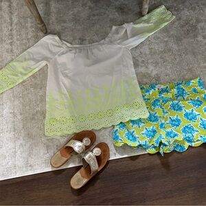 Crown & Ivy top school size s